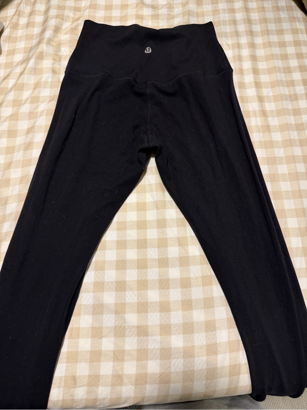 lululemon athletica Black High-Waist Leggings